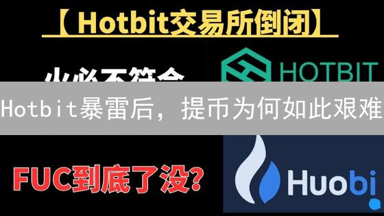 Hotbit暴雷后，提币为何如此艰难？解决方法大揭秘！
